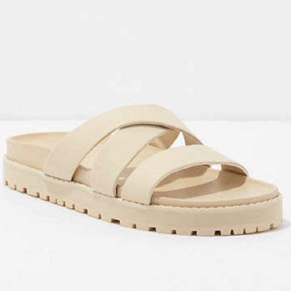 AE Strappy Chunky Slide Sandal - Picture 1 of 6